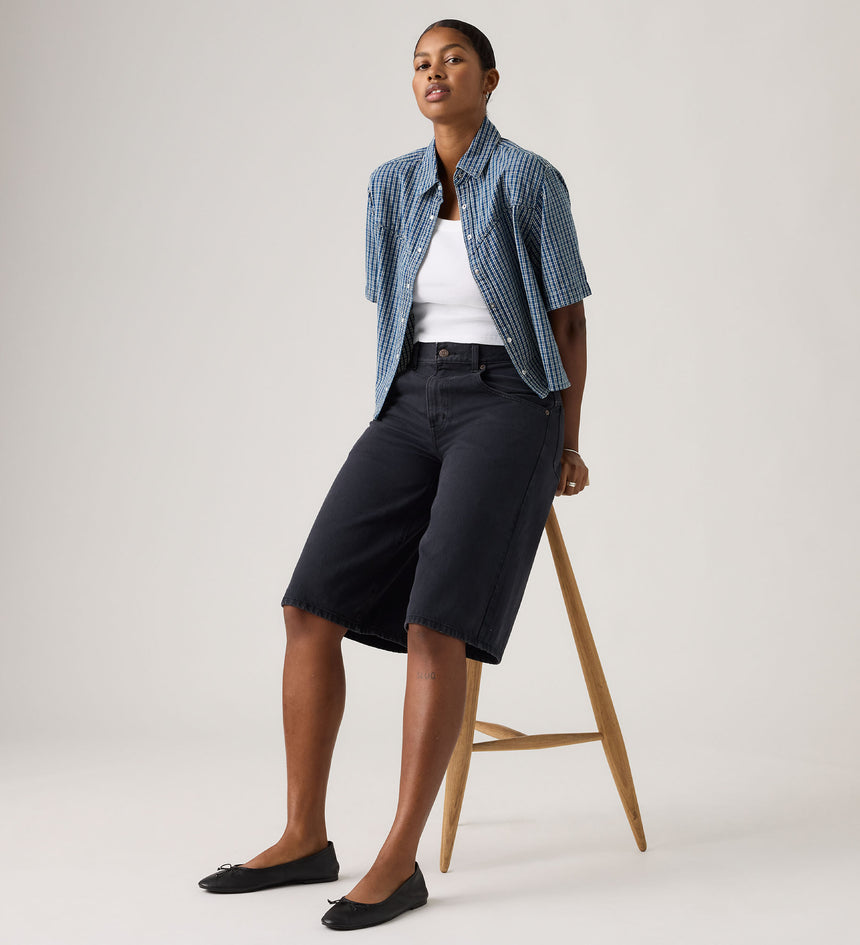 Main 5 - Levi's® Women's Super Baggy Jorts - 005DT0004