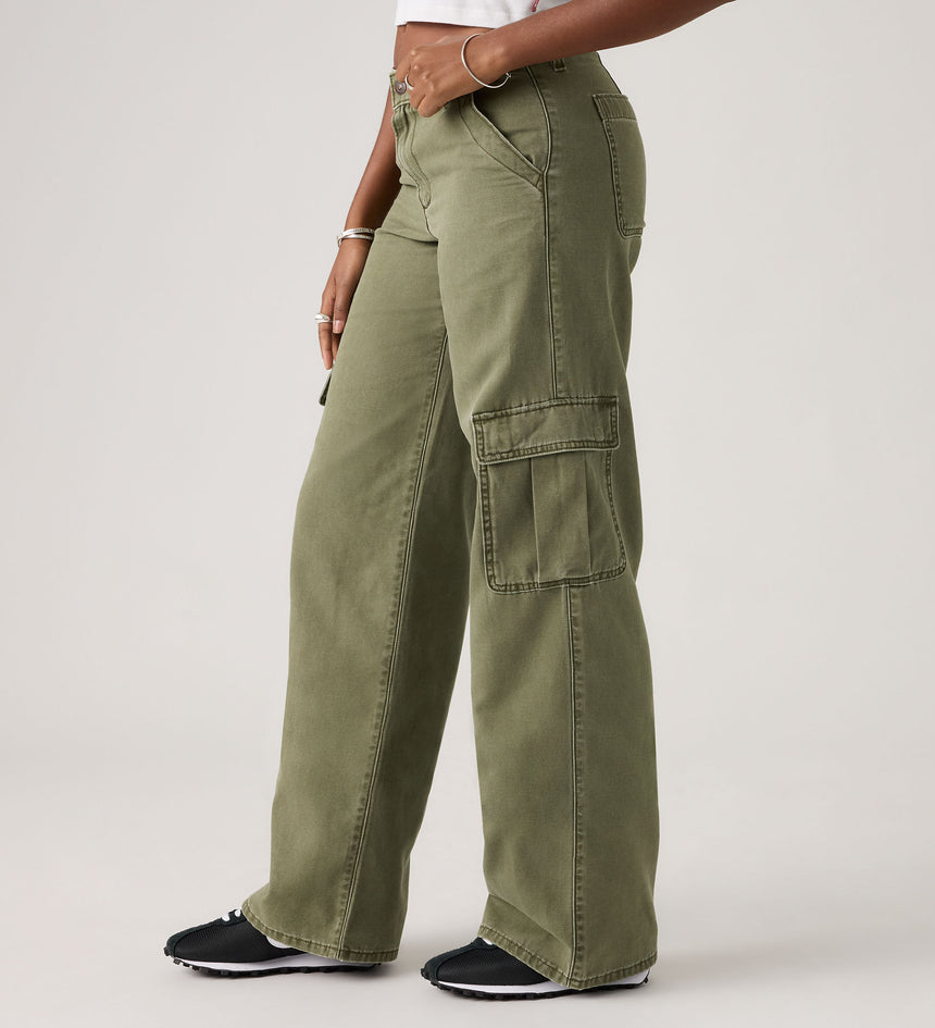 Main 5 - Levi's® Women's Superlow Loose Cargos - 005FX0000