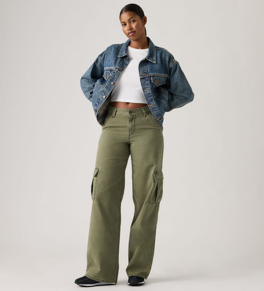 Main 1 - Levi's® Women's Superlow Loose Cargos - 005FX0000