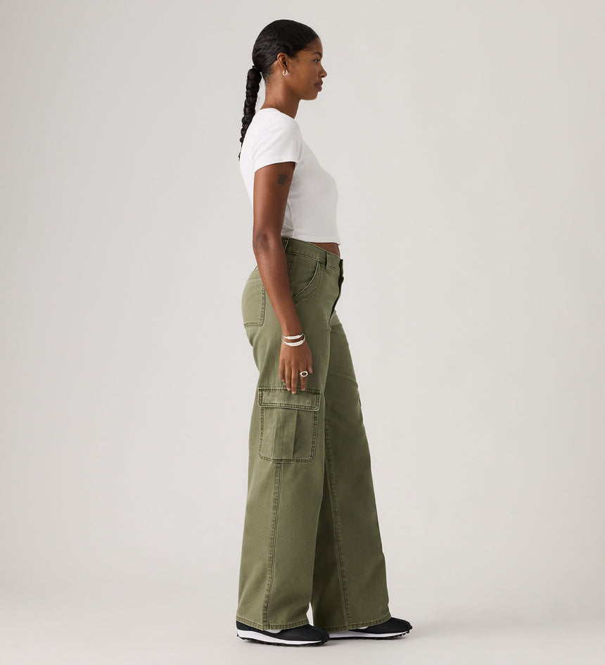 Main 3 - Levi's® Women's Superlow Loose Cargos - 005FX0000