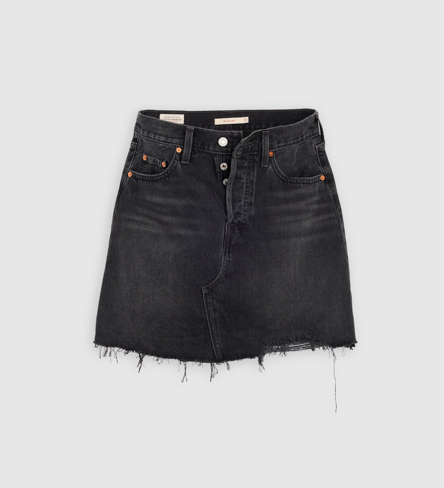 Main 6 - Levi's® Women's Deconstructed Skirt - 005LW0002