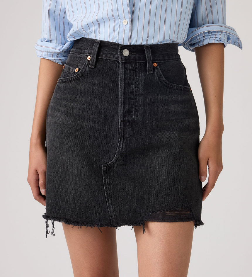 Main 5 - Levi's® Women's Deconstructed Skirt - 005LW0002