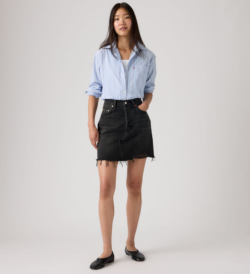 Main 4 - Levi's® Women's Deconstructed Skirt - 005LW0002