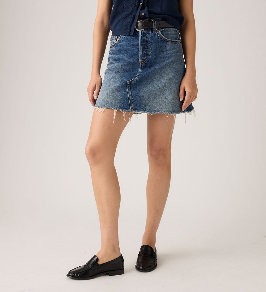 Main 5 - Levi's® Women's Deconstructed Skirt - 005LW0006