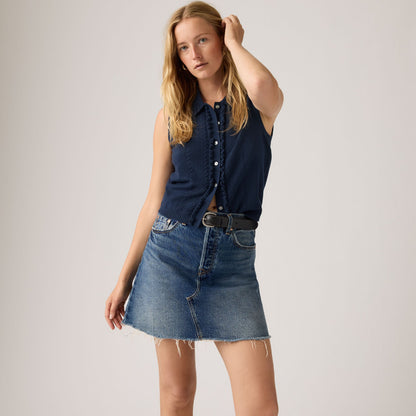 Thumbnail 4 - Levi's® Women's Deconstructed Skirt - 005LW0006