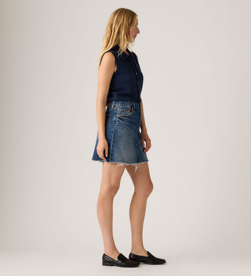Main 3 - Levi's® Women's Deconstructed Skirt - 005LW0006