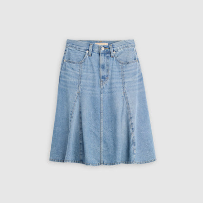 Thumbnail 6 - Levi's® Women's Godet Knee-Length Skirt - 005N80002