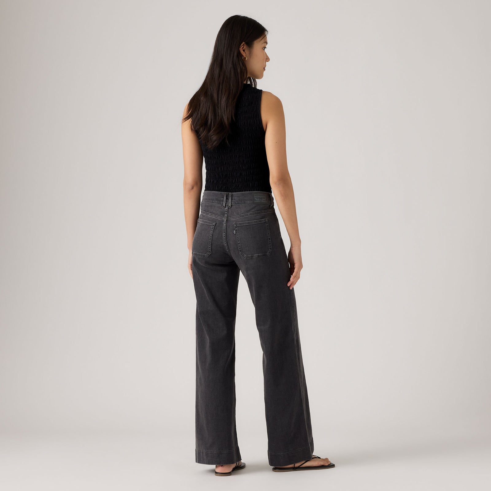 Main 3 - Levi's® Women's 318 Tailored Wide-Leg Jeans - 0081C0001