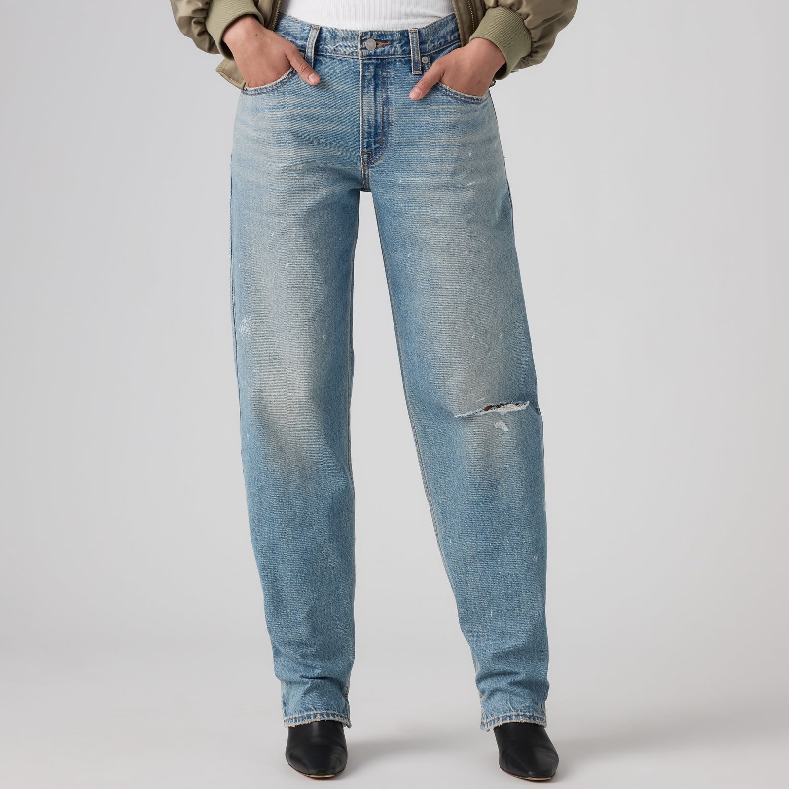 Main 4 - Levi's® Women's Loose Taper Jeans - 0083N0002