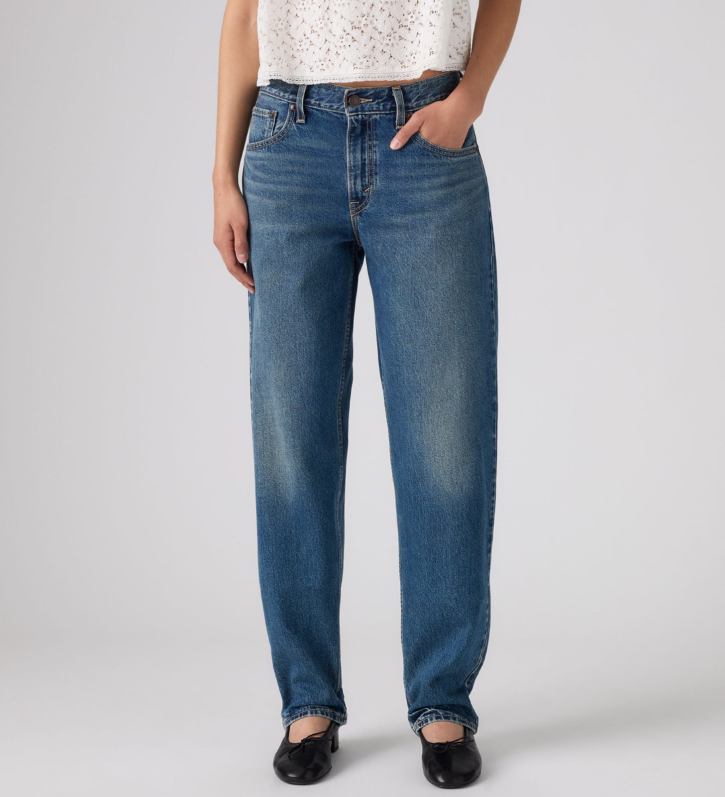 Main 5 - Levi's® Women's Loose Taper Jeans - 0083N0008