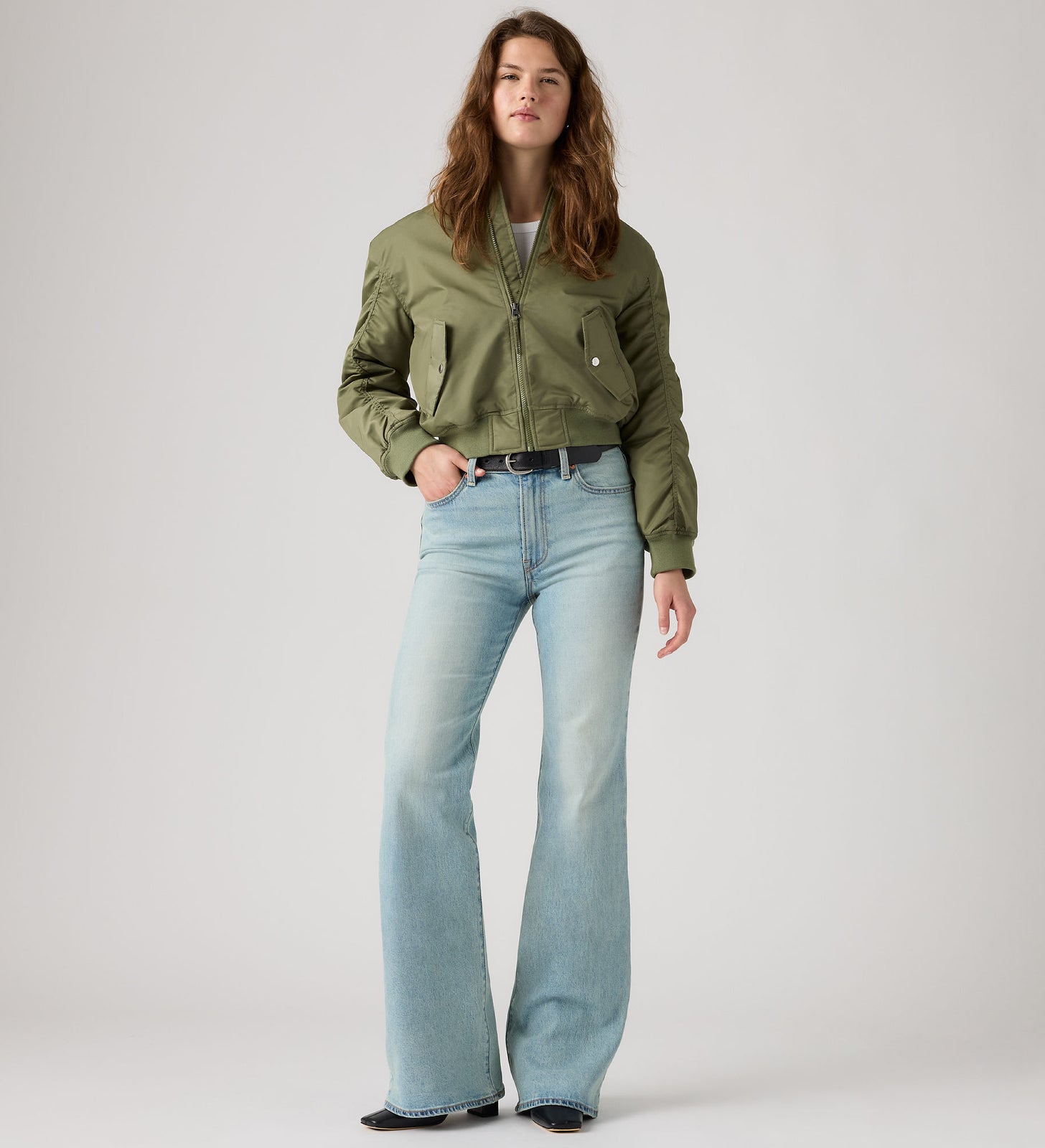 Main 1 - Levi's® Women's Ribcage Flare Jeans - 0083R0012