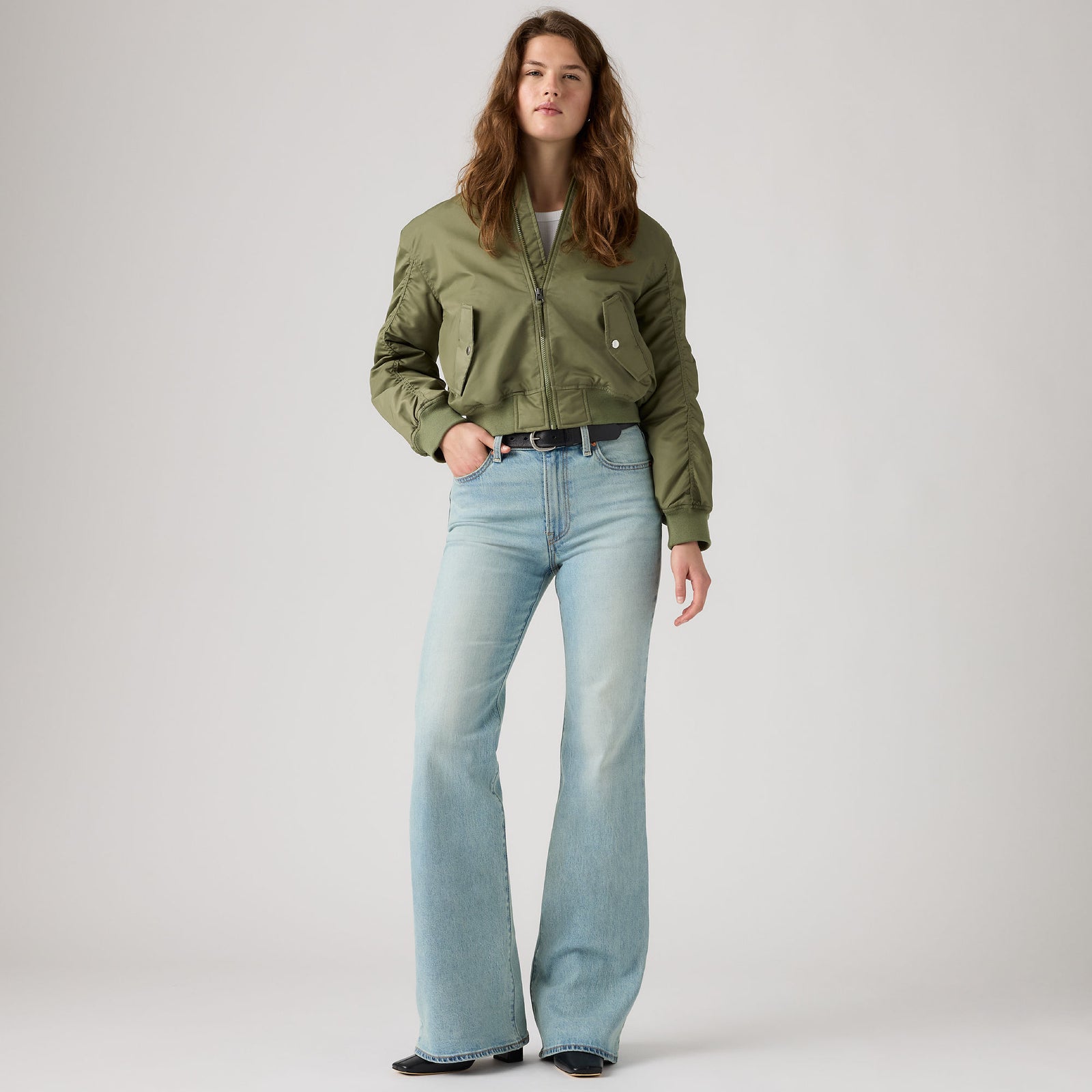 Main 1 - Levi's® Women's Ribcage Flare Jeans - 0083R0012