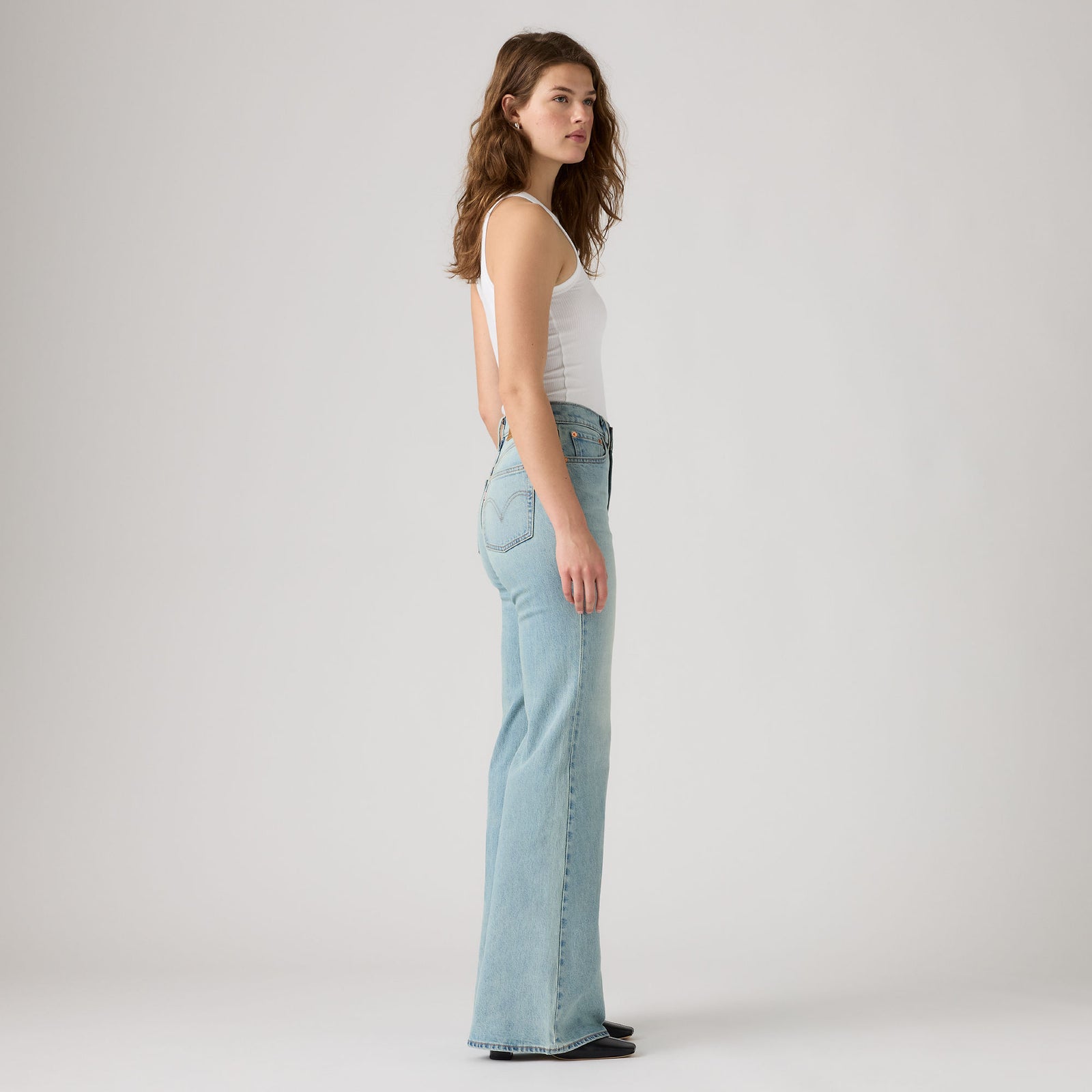 Main 3 - Levi's® Women's Ribcage Flare Jeans - 0083R0012