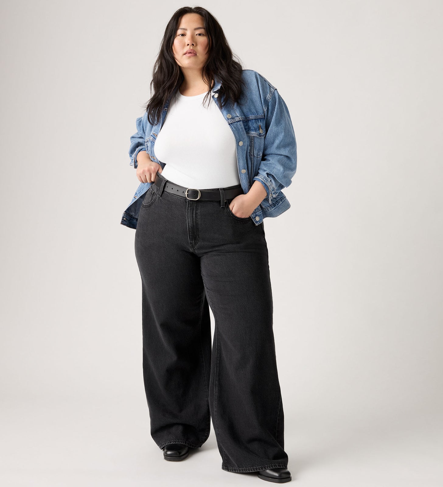 Main 1 - Levi's® Women's Cinch Baggy Jeans (Plus Size) - 008AM0000
