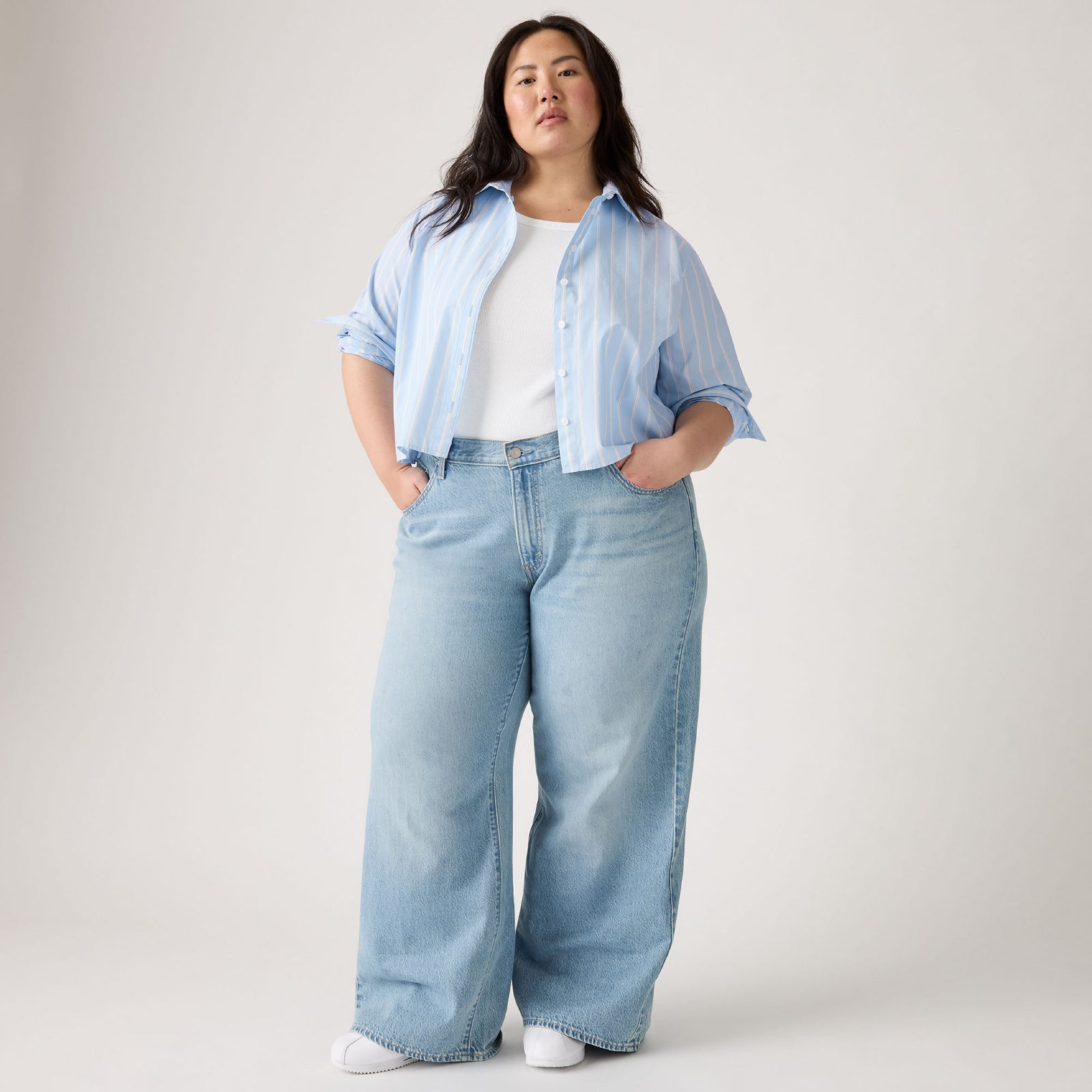 Main 1 - Levi's® Women's Cinch Baggy Jeans (Plus Size) - 008AM0001