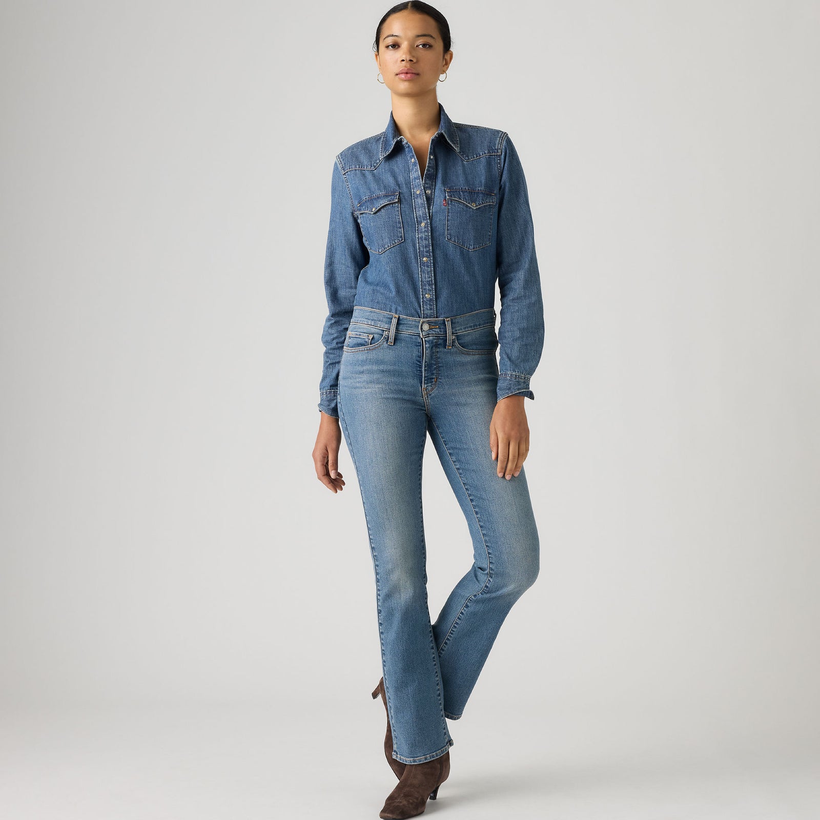 Main 1 - Levi's® Women's 315 Shaping Bootcut Jeans - 196320183