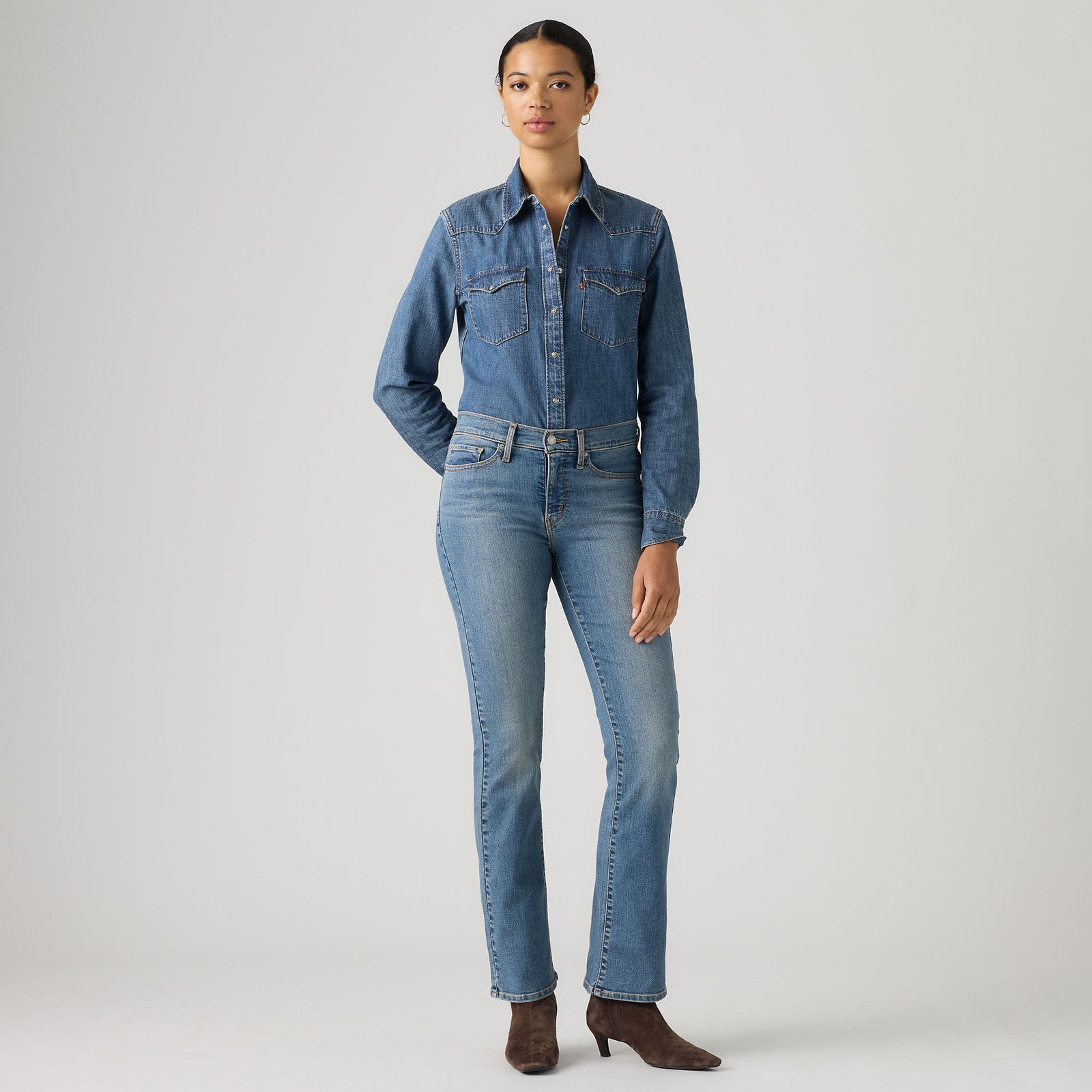 Main 2 - Levi's® Women's 315 Shaping Bootcut Jeans - 196320183