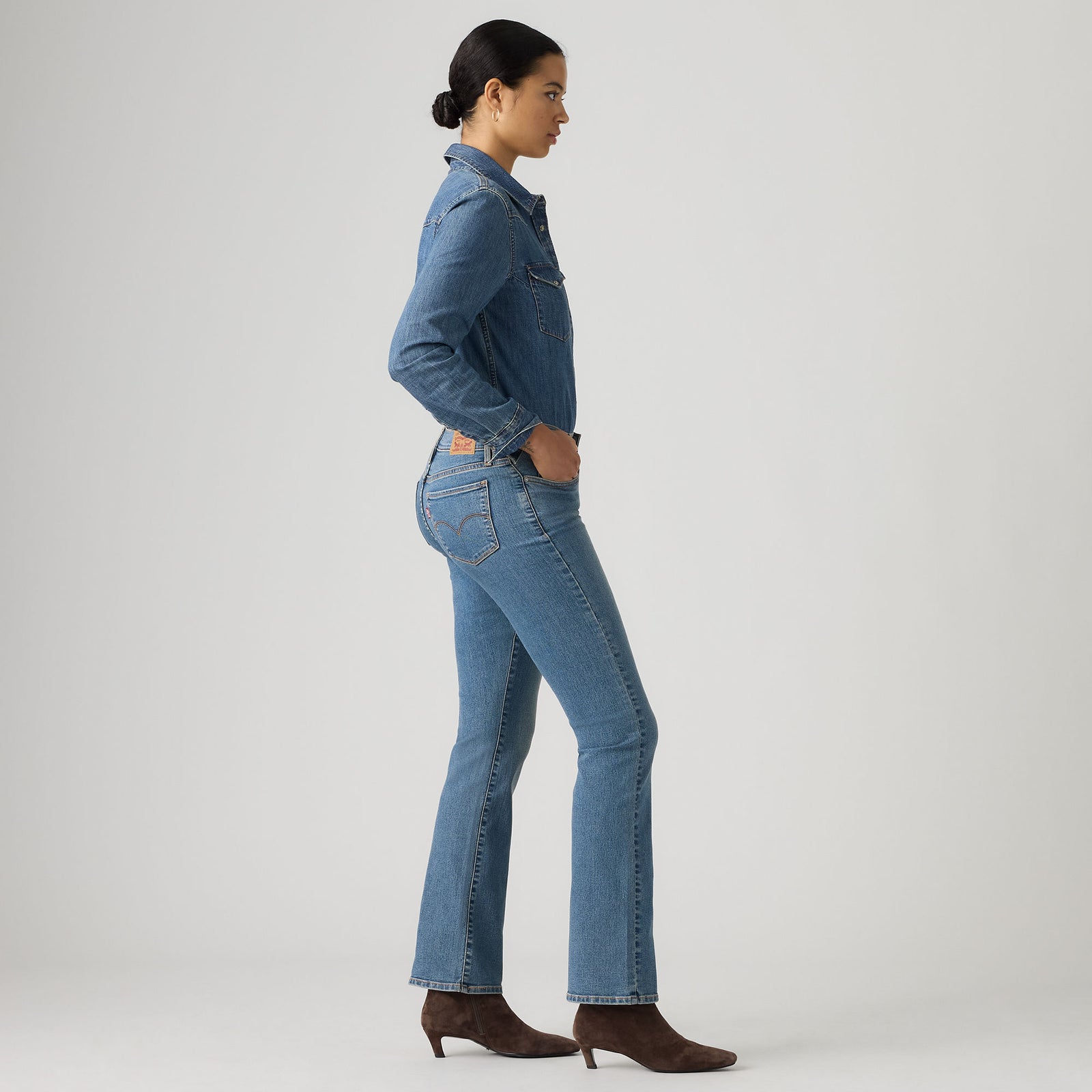 Main 3 - Levi's® Women's 315 Shaping Bootcut Jeans - 196320183