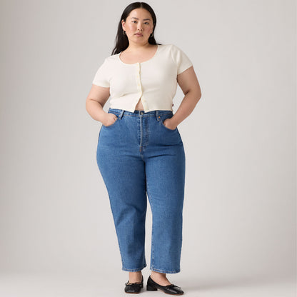 Thumbnail 4 - Levi’s® Women's Ribcage Straight Ankle Jeans (Plus Size) - 388430016