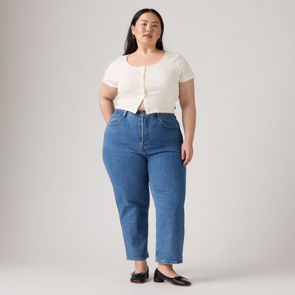 Thumbnail 1 - Levi’s® Women's Ribcage Straight Ankle Jeans (Plus Size) - 388430016