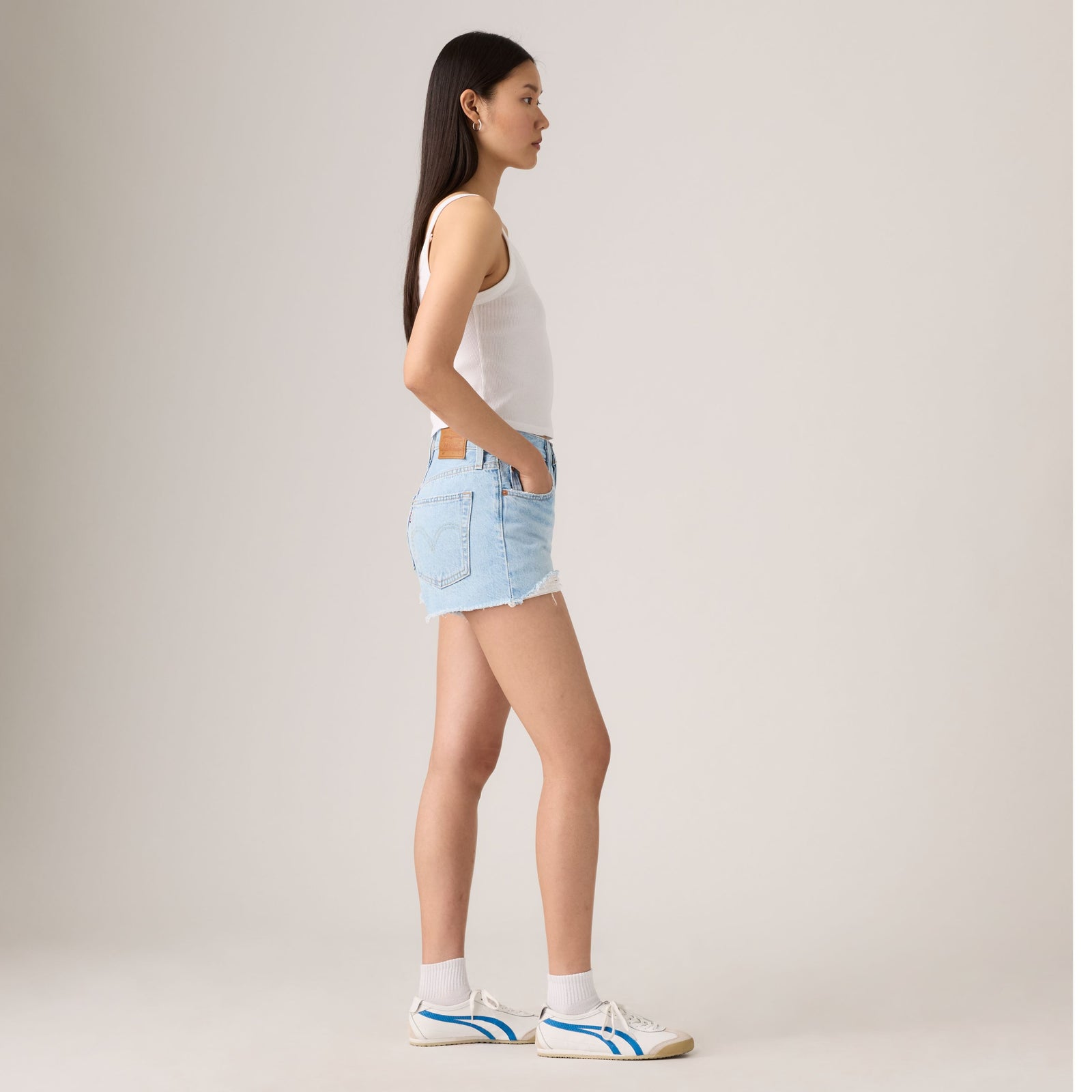Main 3 - Levi's® Women's 501® Original High-Rise Jean Shorts - 563270086