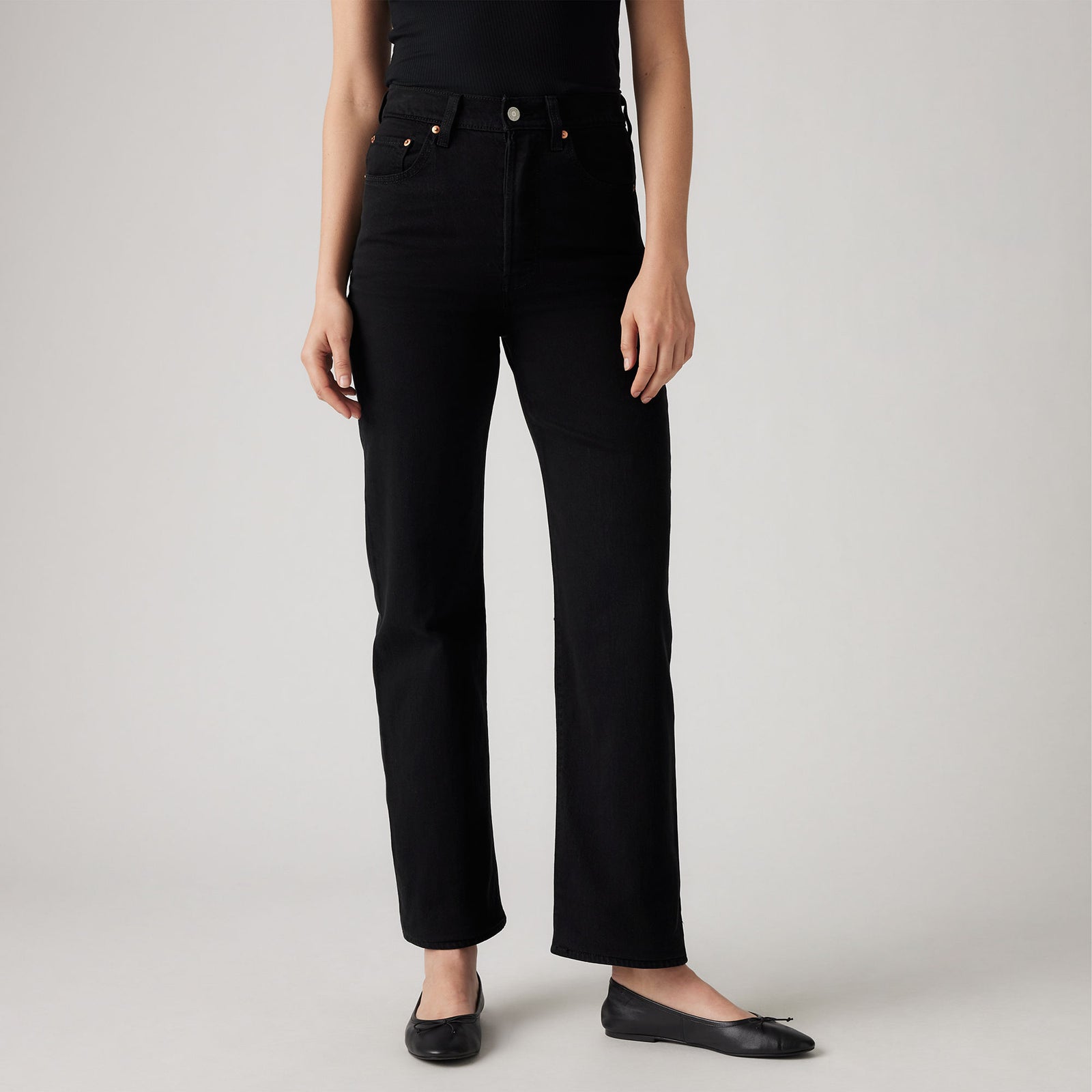 Main 5 - Levi's® Women's Ribcage Straight Ankle Jeans - 726930012