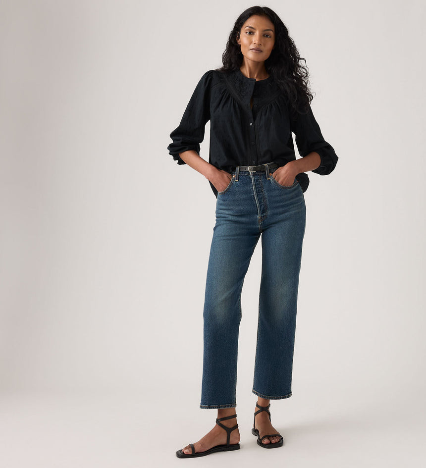 Main 4 - Levi's® Women's Ribcage Straight Ankle Jeans - 726930281