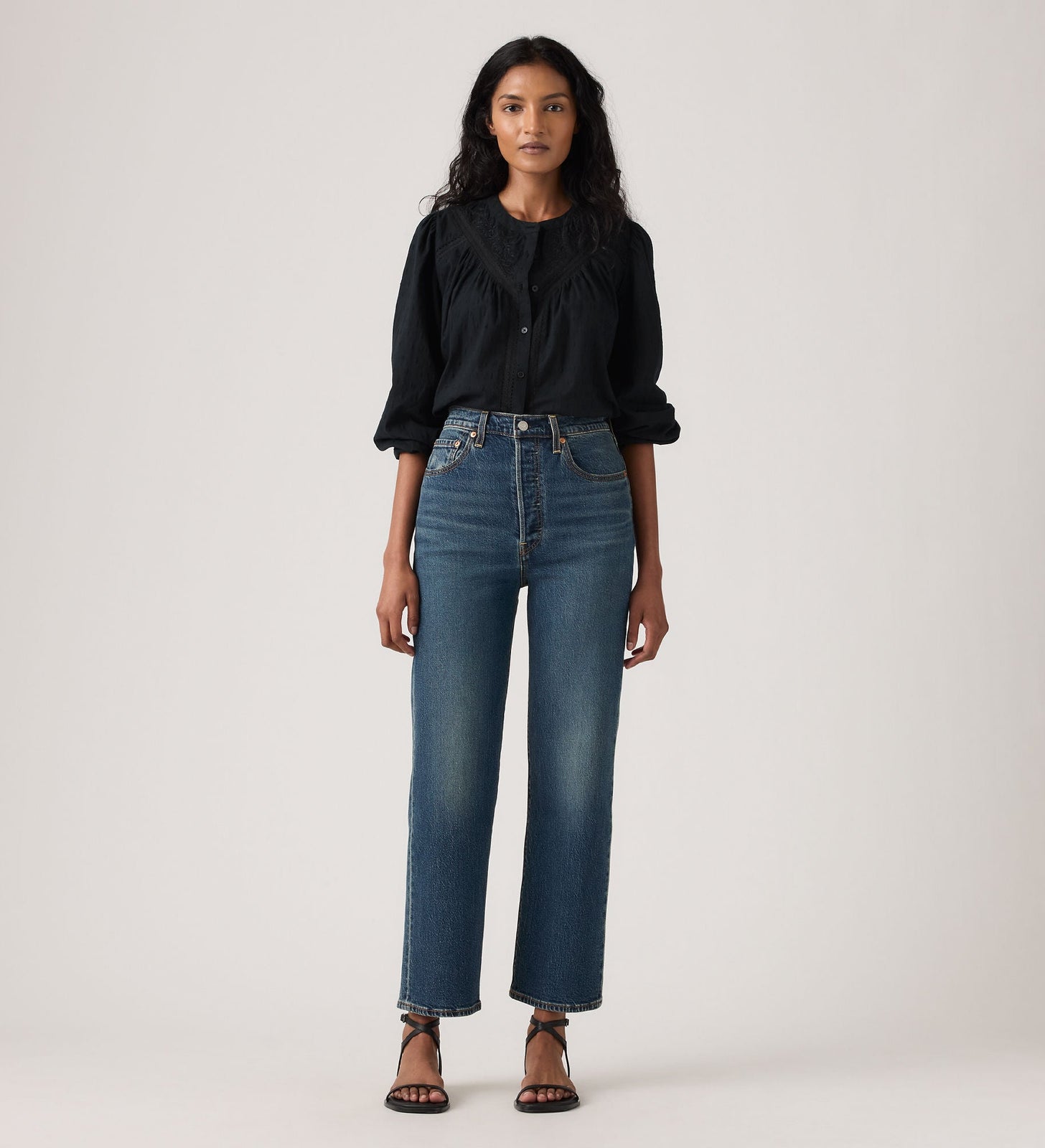 Main 1 - Levi's® Women's Ribcage Straight Ankle Jeans - 726930281