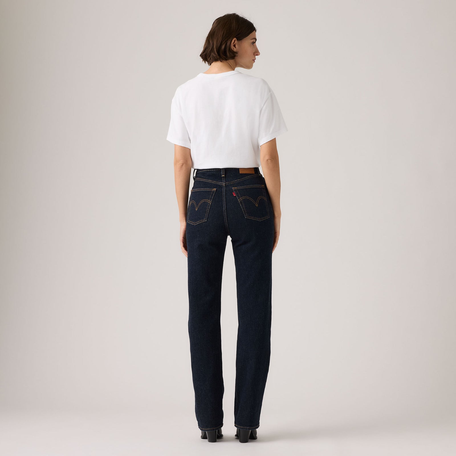 Main 4 - Levi's® Women's Ribcage Full-Length Jeans - 790780014
