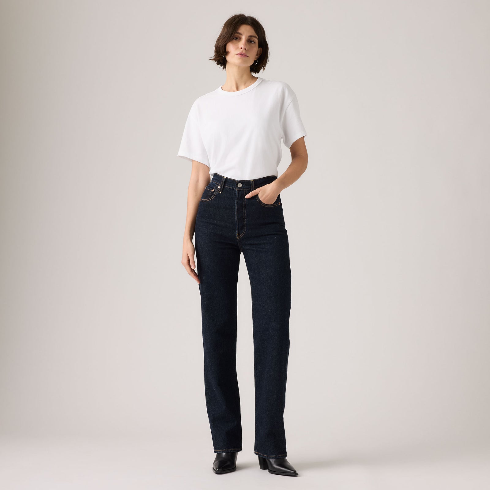 Main 2 - Levi's® Women's Ribcage Full-Length Jeans - 790780014