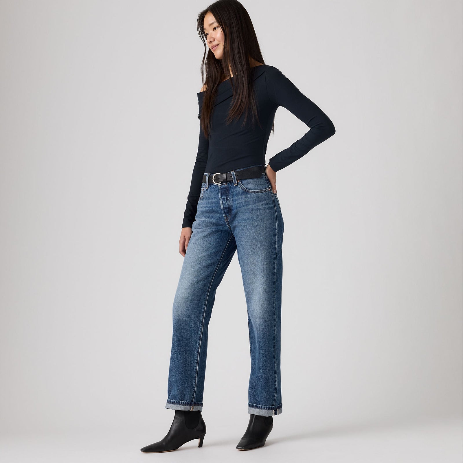 Main 4 - Levi's® Women's 501® '90s Selvedge Jeans - A19590116