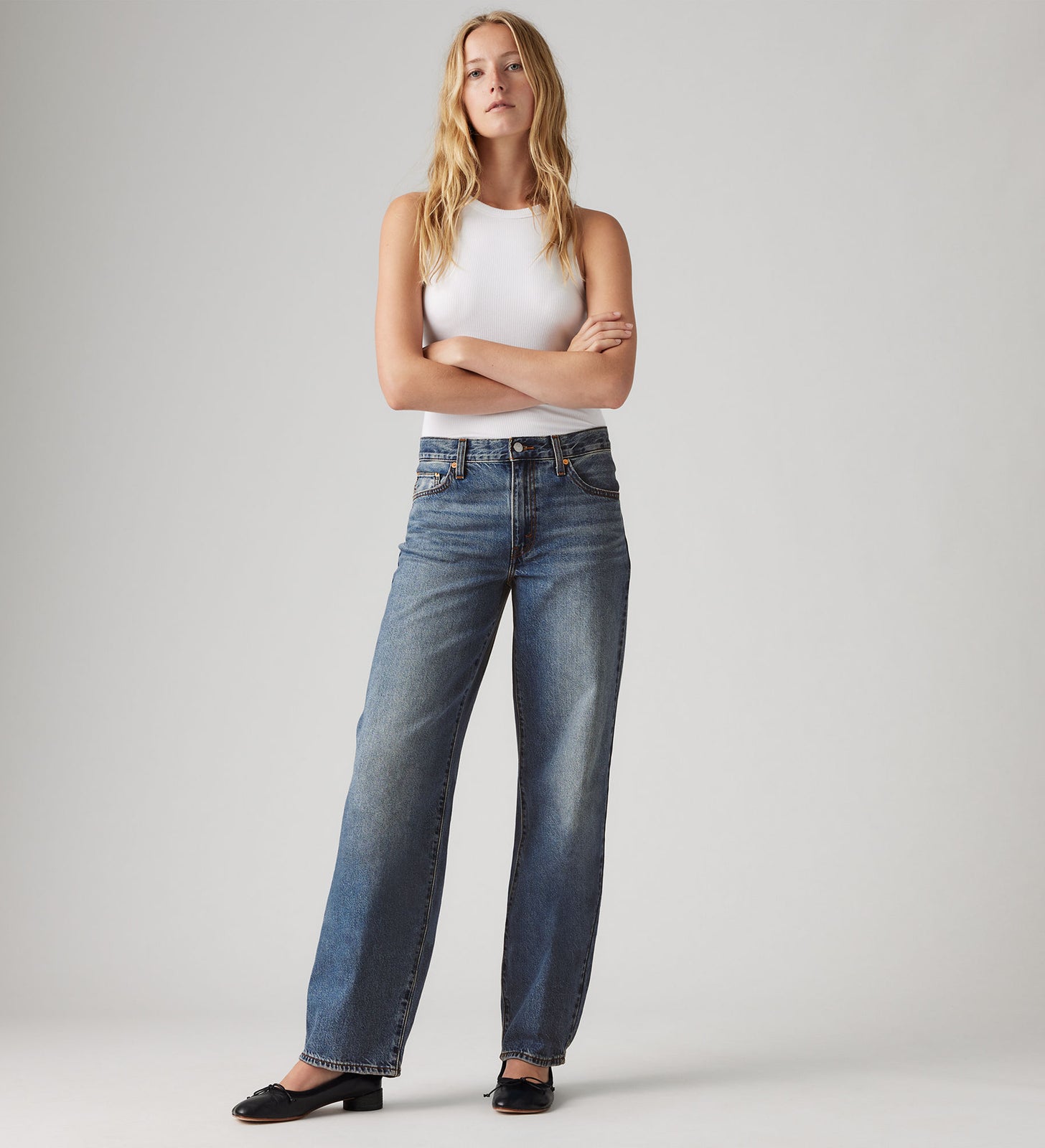 Main 4 - Levi's® Women's Baggy Dad Jeans - A34940037