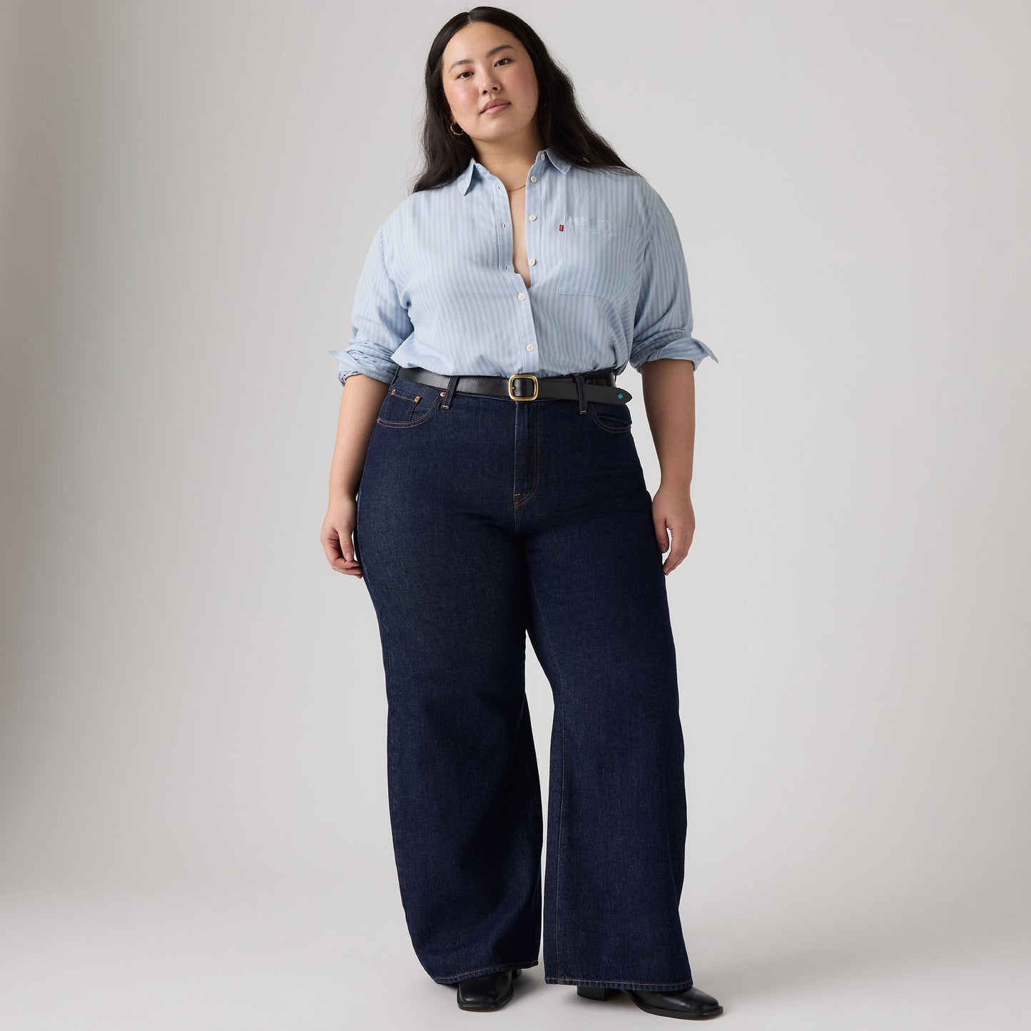 Levi's® Women's Ribcage Wide-Leg Jeans (Plus Size)
