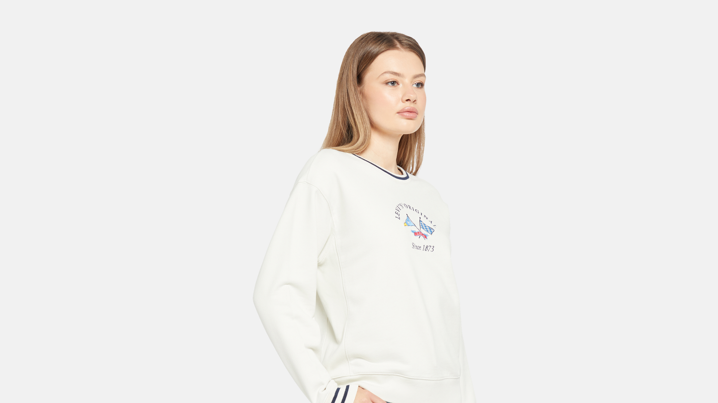 Levi's® Women's Graphic Heritage Sport Crewneck Sweatshirt