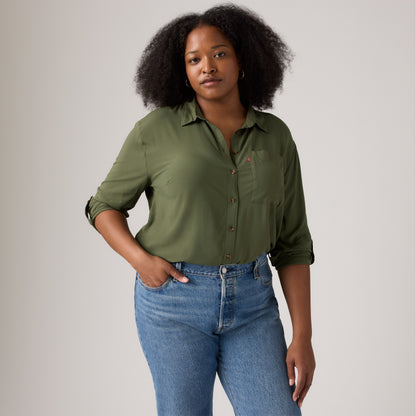 Levi's® Women's Darlene Utility Shirt (Plus Size)