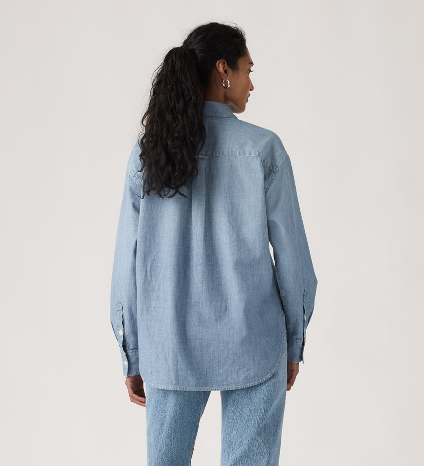 Main 3 - Levi's® Women's Harlie Boyfriend Shirt - 001HM0021