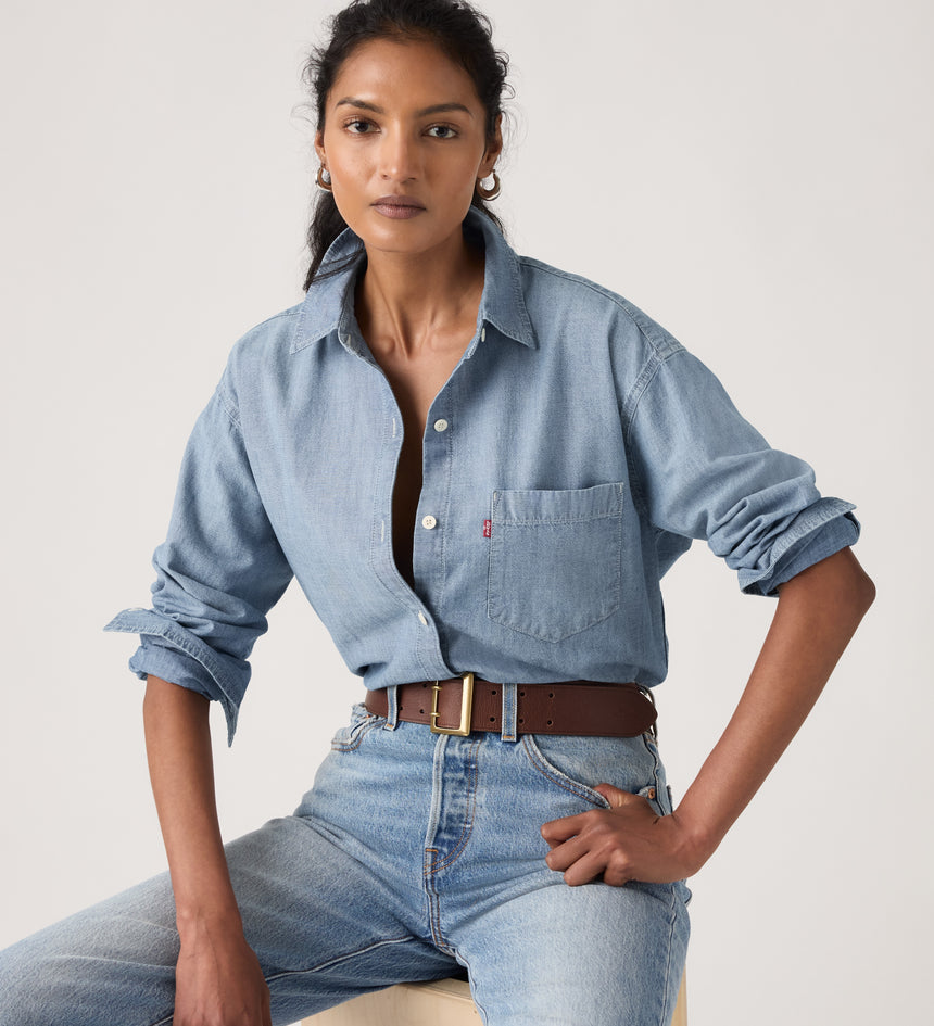 Main 1 - Levi's® Women's Harlie Boyfriend Shirt - 001HM0021