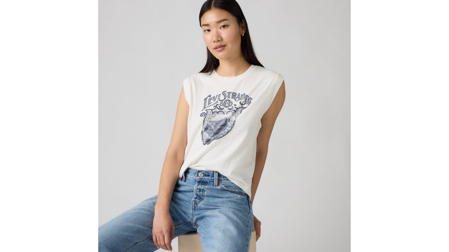 Levi's® Women's Graphic Boxy Tank Top