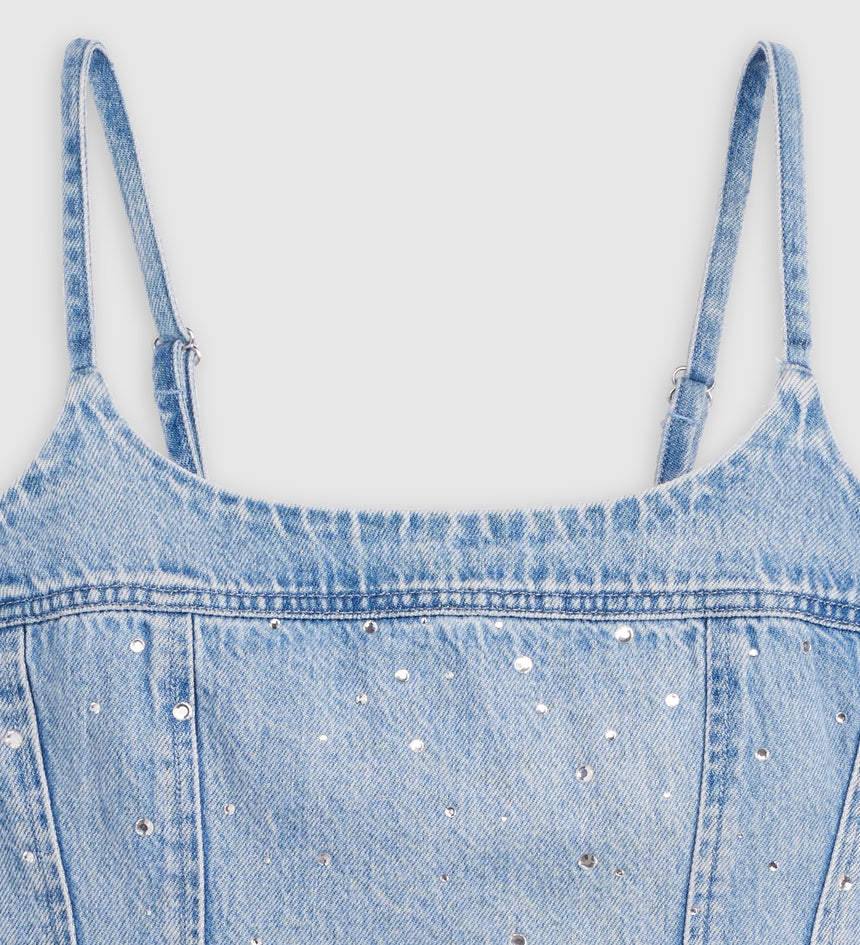 Main 5 - Levi's® Women's Jadine Denim Cami Tank - 001SD0003