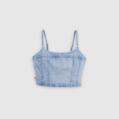 Thumbnail 6 - Levi's® Women's Jadine Denim Cami Tank - 001SD0003