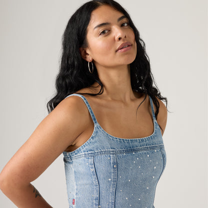 Thumbnail 2 - Levi's® Women's Jadine Denim Cami Tank - 001SD0003
