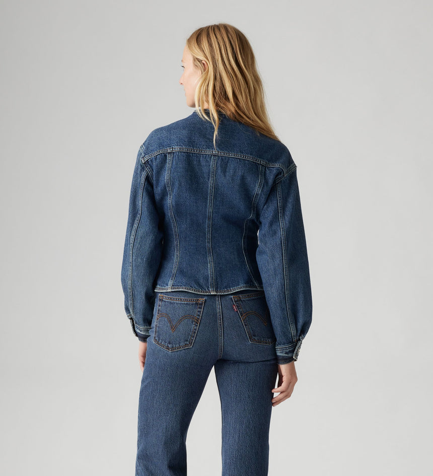 Main 2 - Levi's® Women's Sculpted Trucker Jacket - 001T60001