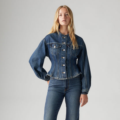 Thumbnail 1 - Levi's® Women's Sculpted Trucker Jacket - 001T60001