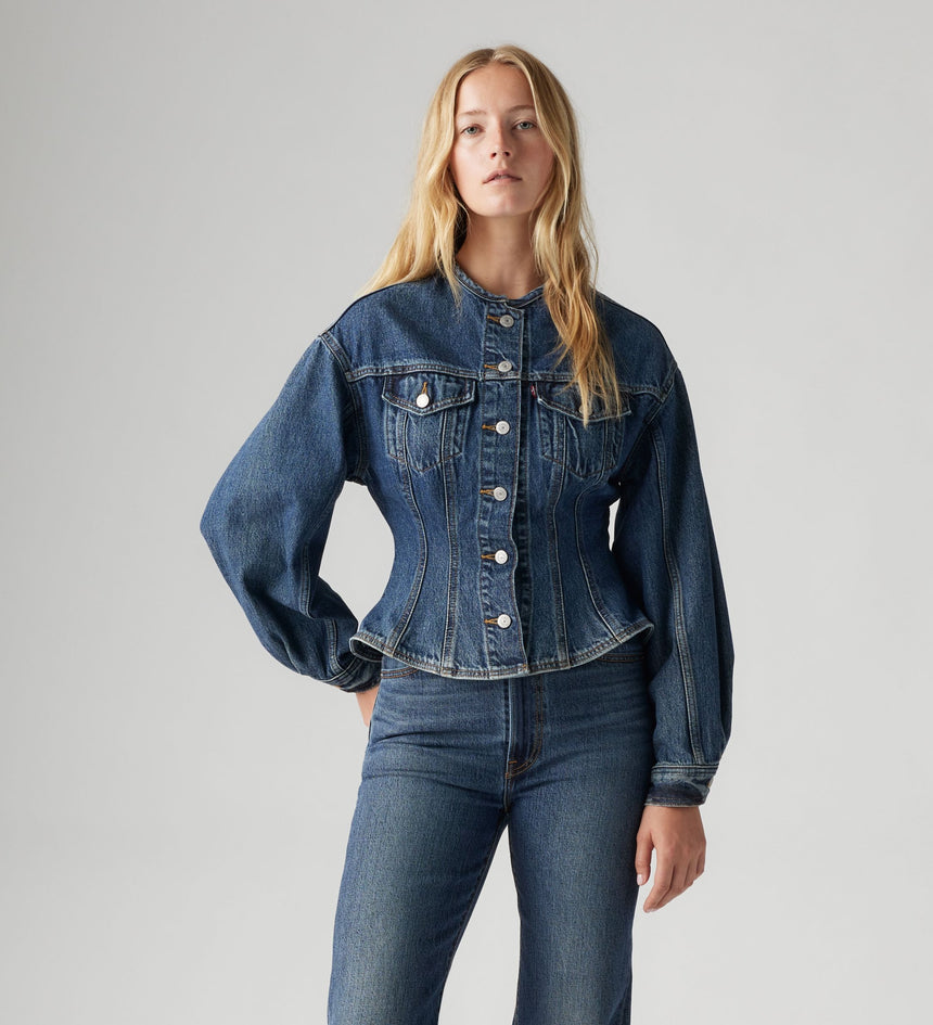 Main 1 - Levi's® Women's Sculpted Trucker Jacket - 001T60001