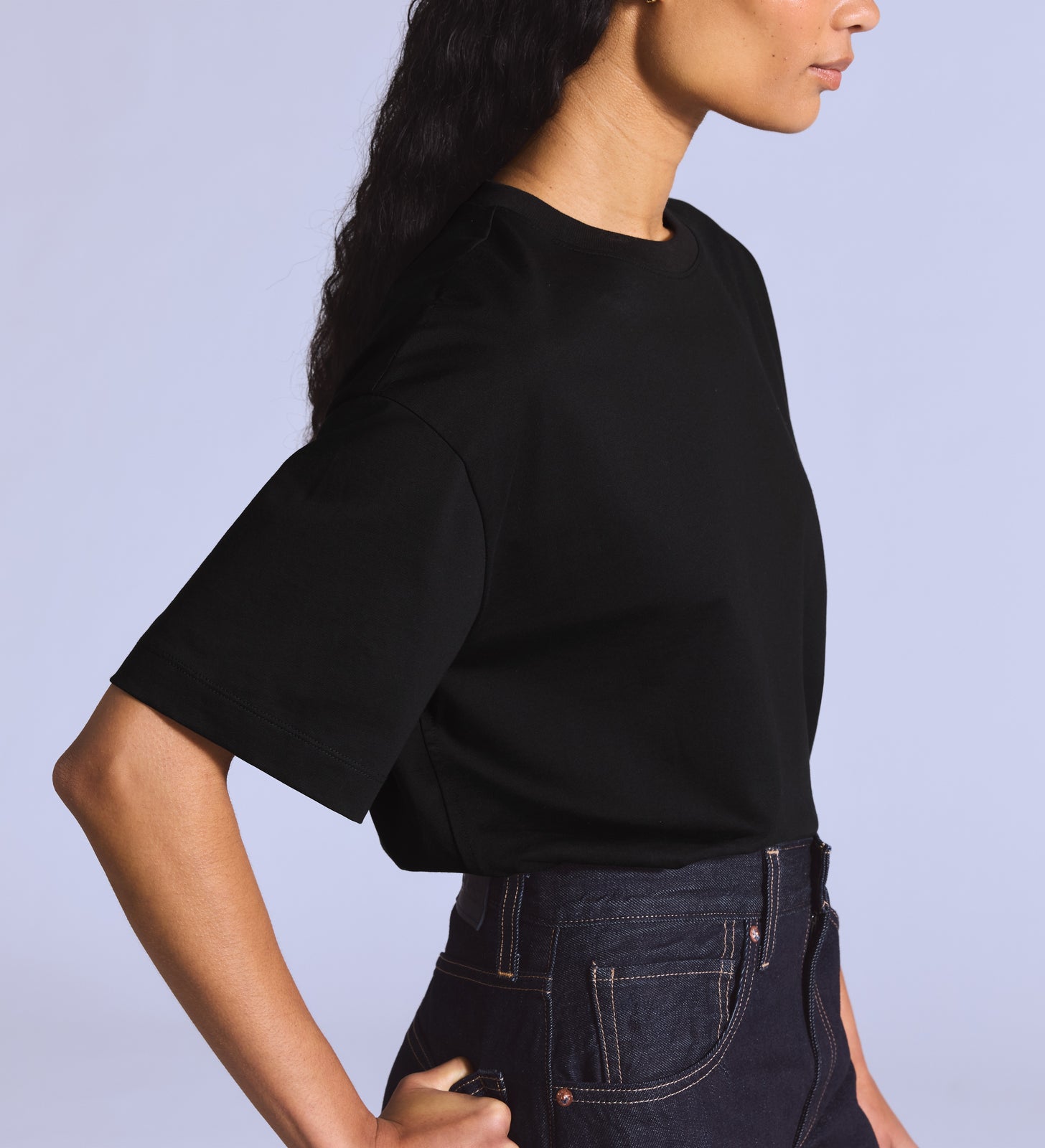 Main 4 - Levi's® Blue Tab™ Women's Daily Tee - 003JL0001