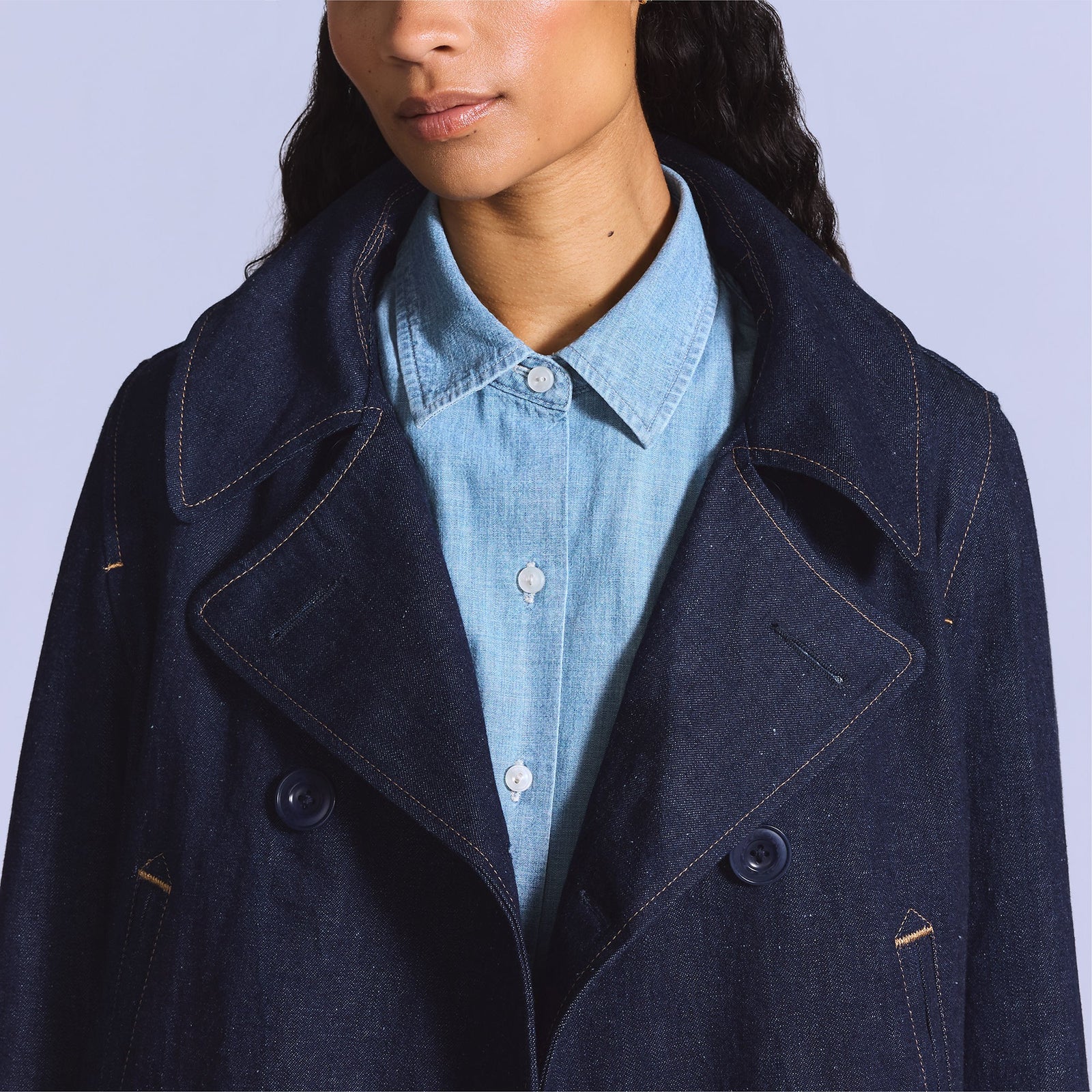 Main 5 - Levi's® Blue Tab™ Women's Mariner Peacoat - 003JN0000