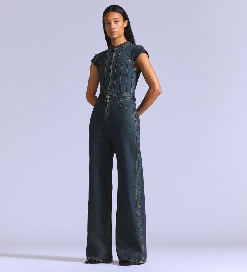Main 1 - Levi's® Blue Tab Women's Moto Jumpsuit - 003JW0000