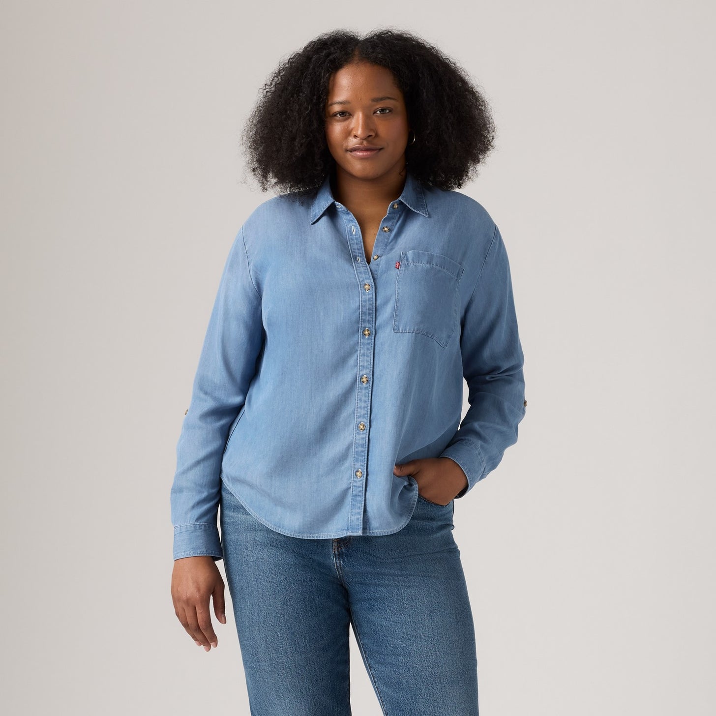 Main 1 - Levi's® Women's Darlene Shirt (Plus Size) - 003Z40000