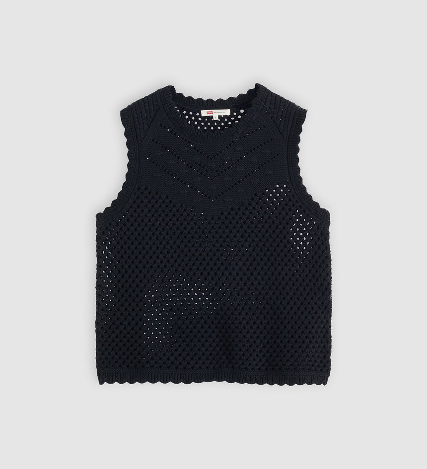 Main 5 - Levi's® Women's Adrienne Crochet Tank - 0040R0001