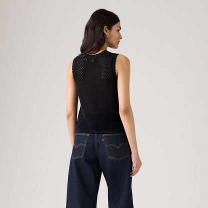 Thumbnail 2 - Levi's® Women's Adrienne Crochet Tank - 0040R0001